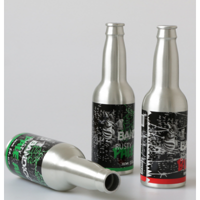 2020 China hot sale 350ml aluminum high quality beer bottle ,beverage bottle