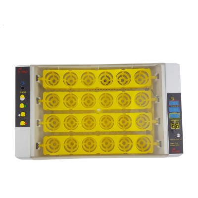 Digital Automatic Eggs Turning Temperature Control Machine with Led Display 24 Egg Incubator